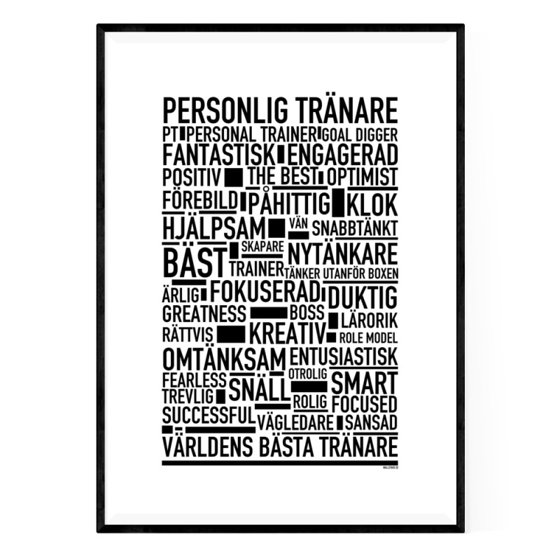 Personlig Tränare Poster