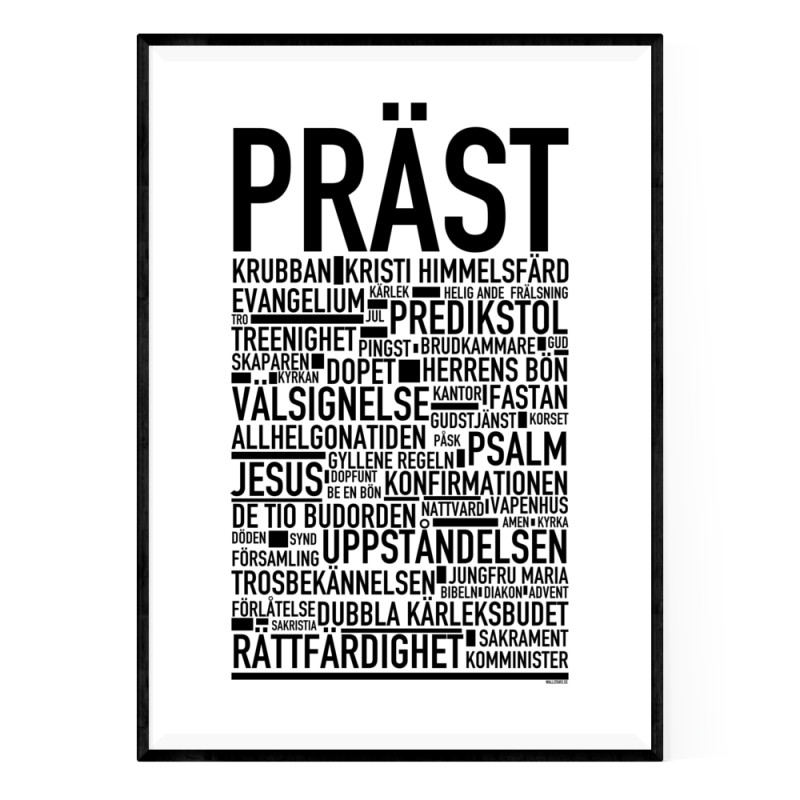 Präst Poster
