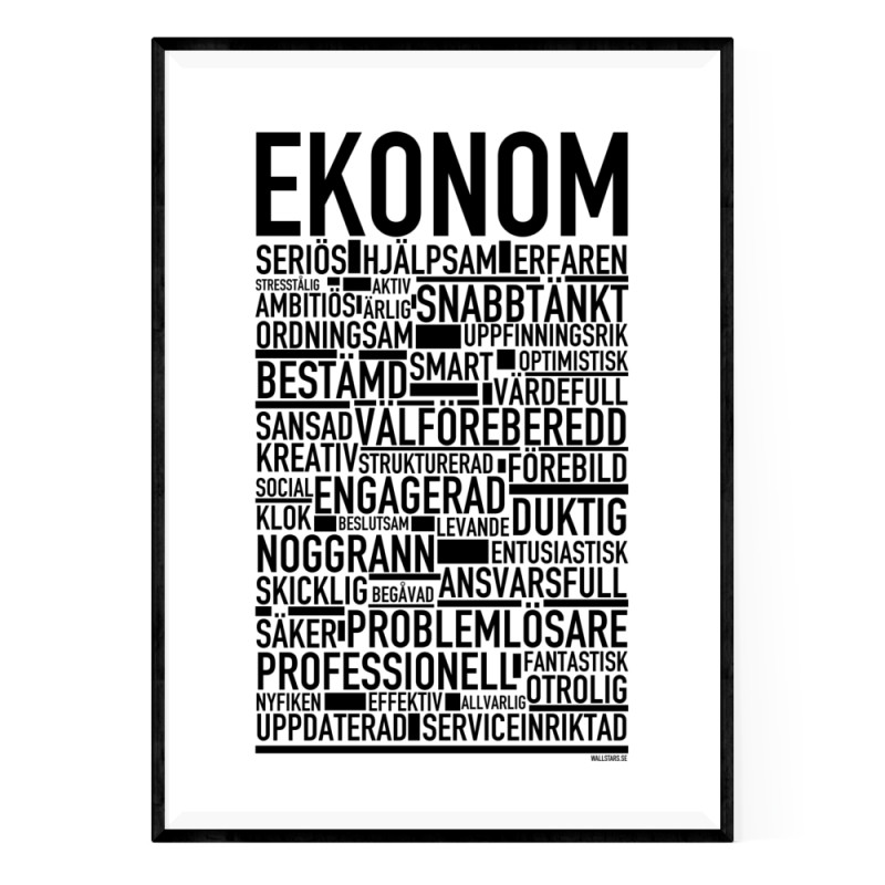 Ekonom Poster