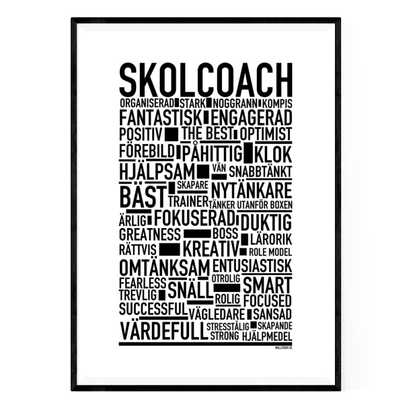 Skolcoach Poster