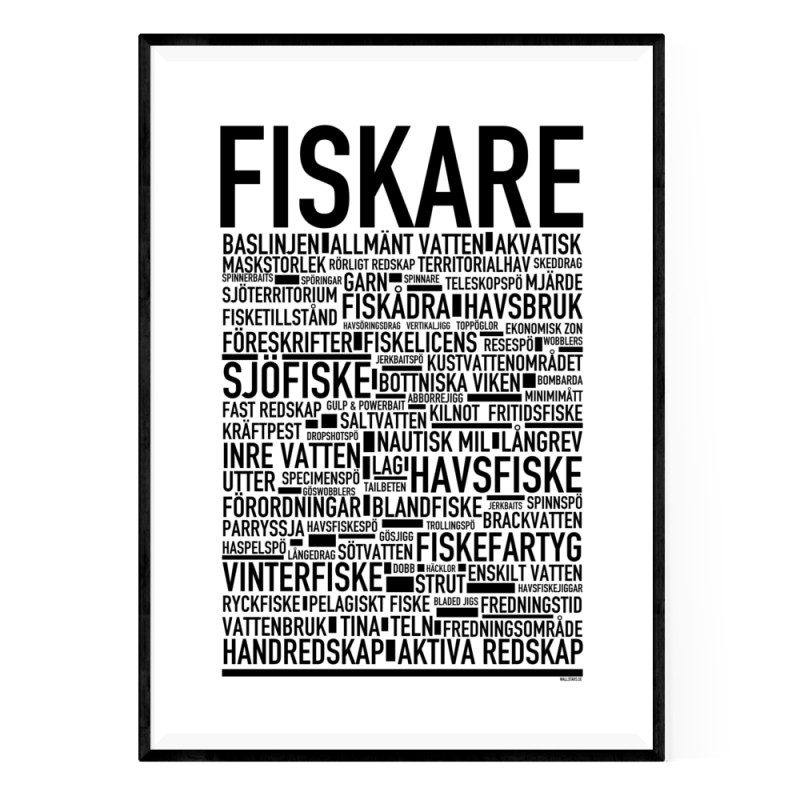 Fiskare Poster