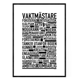Vaktmästare Poster