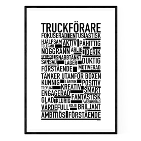 Truckförare Poster
