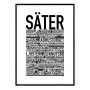Säter Poster