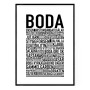 Boda Rättvik Poster