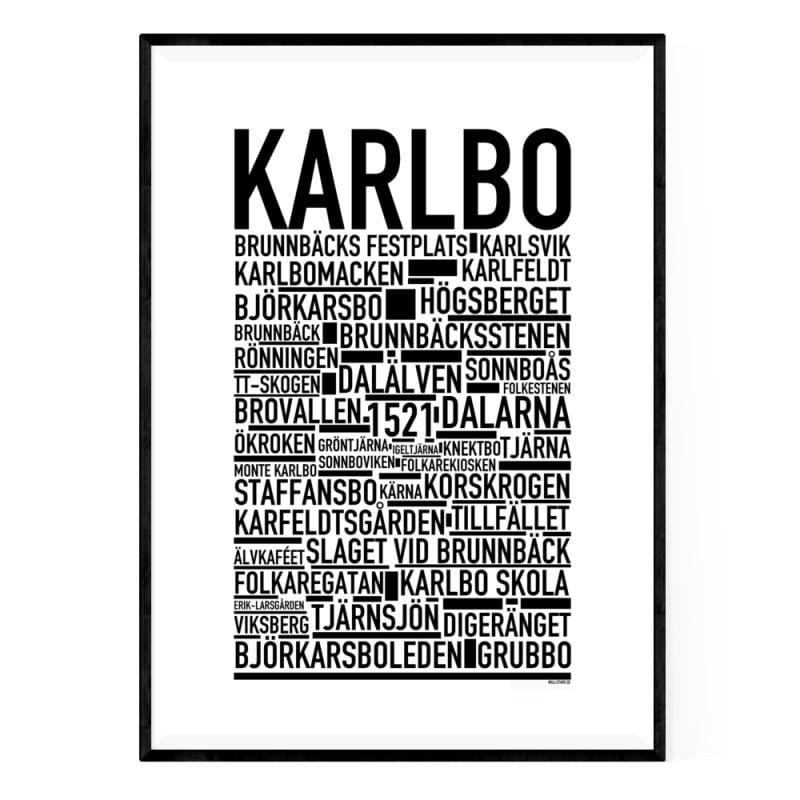 Karlbo Poster