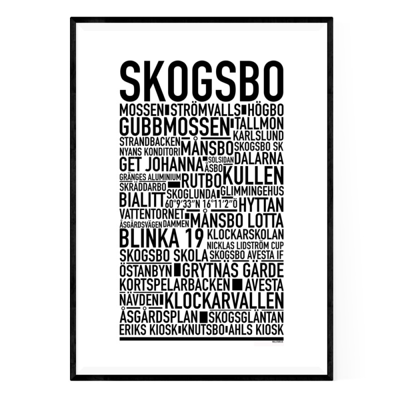 Skogsbo Poster