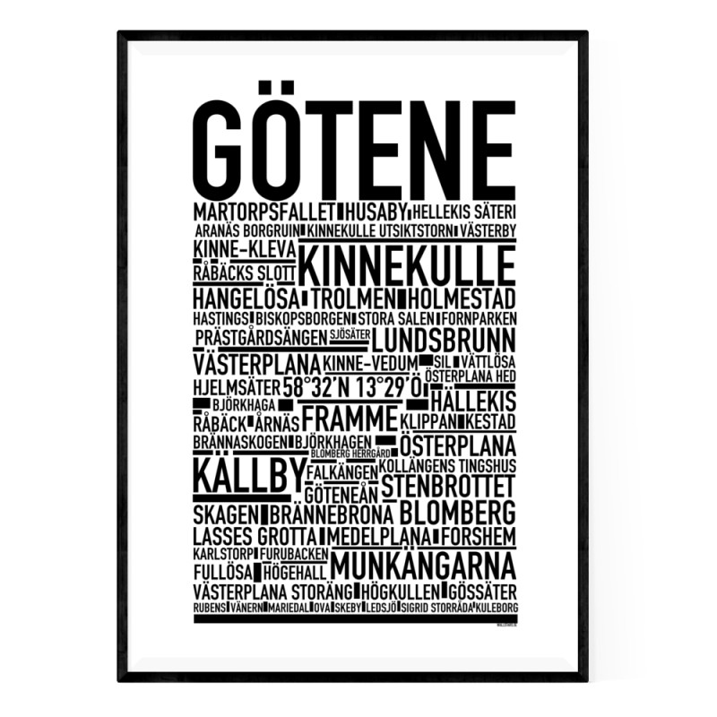 Götene Poster