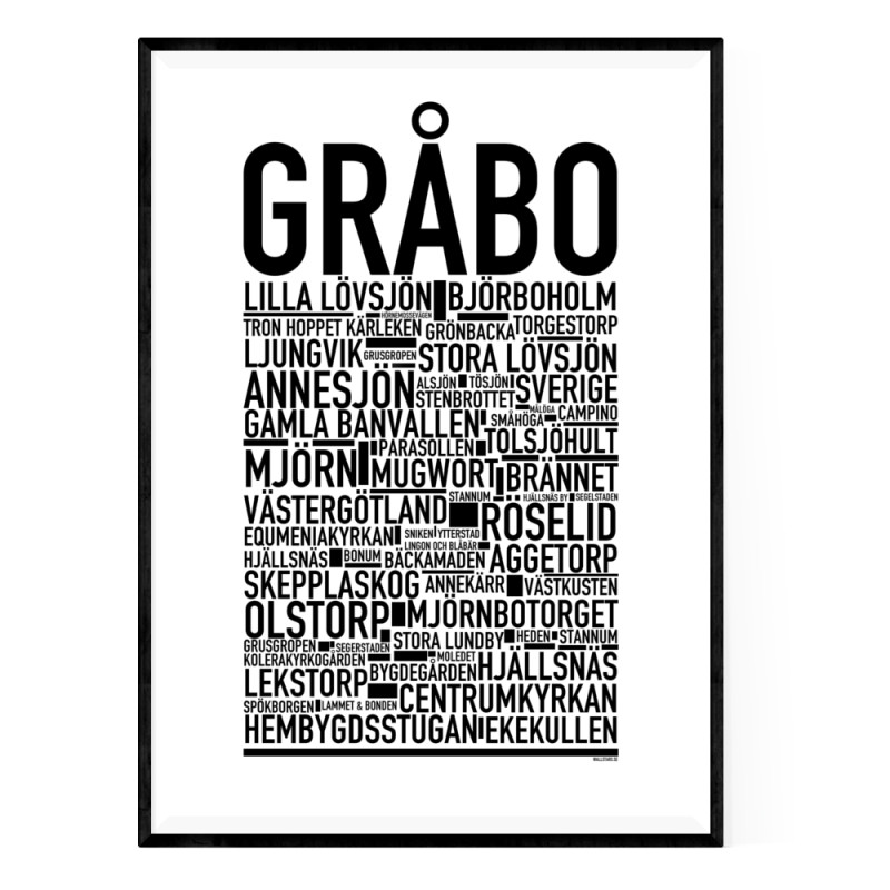 Gråbo Poster