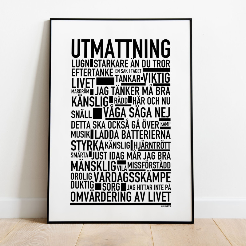 Utmattning Poster