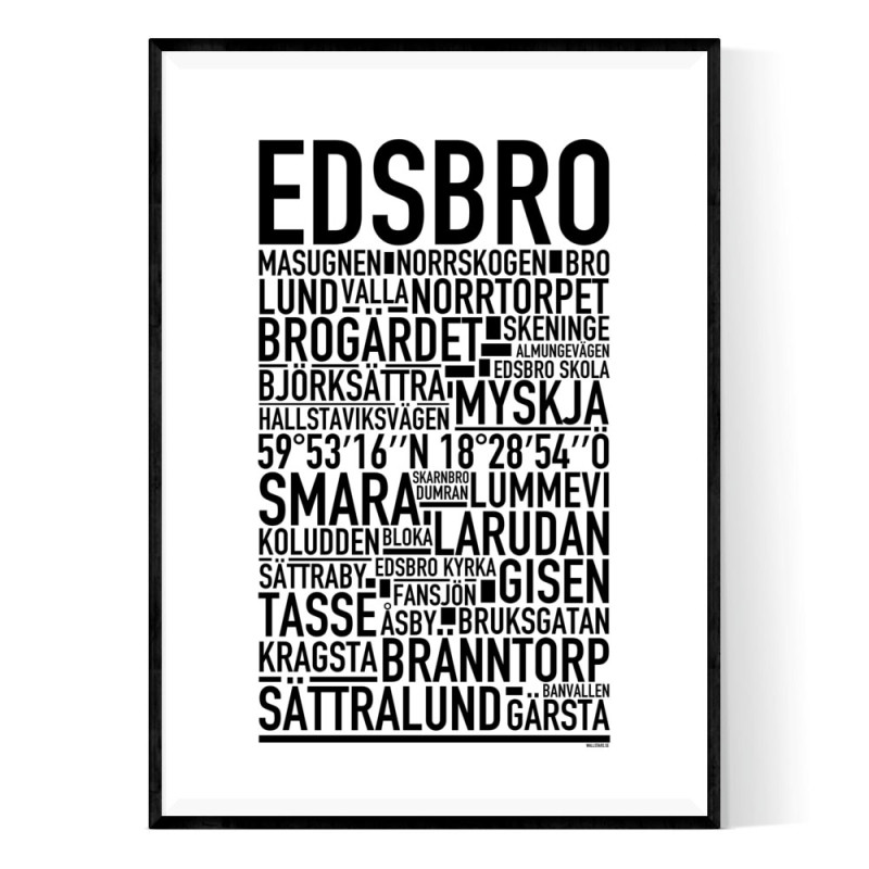 Edsbro Poster