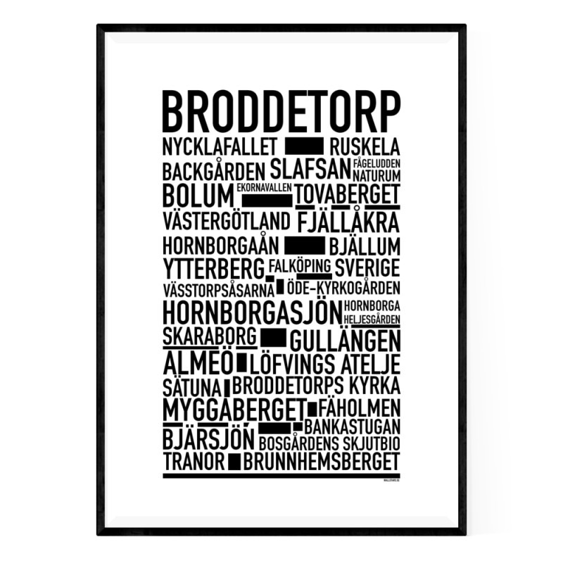 Broddetorp Poster
