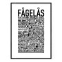 Fågelås Poster