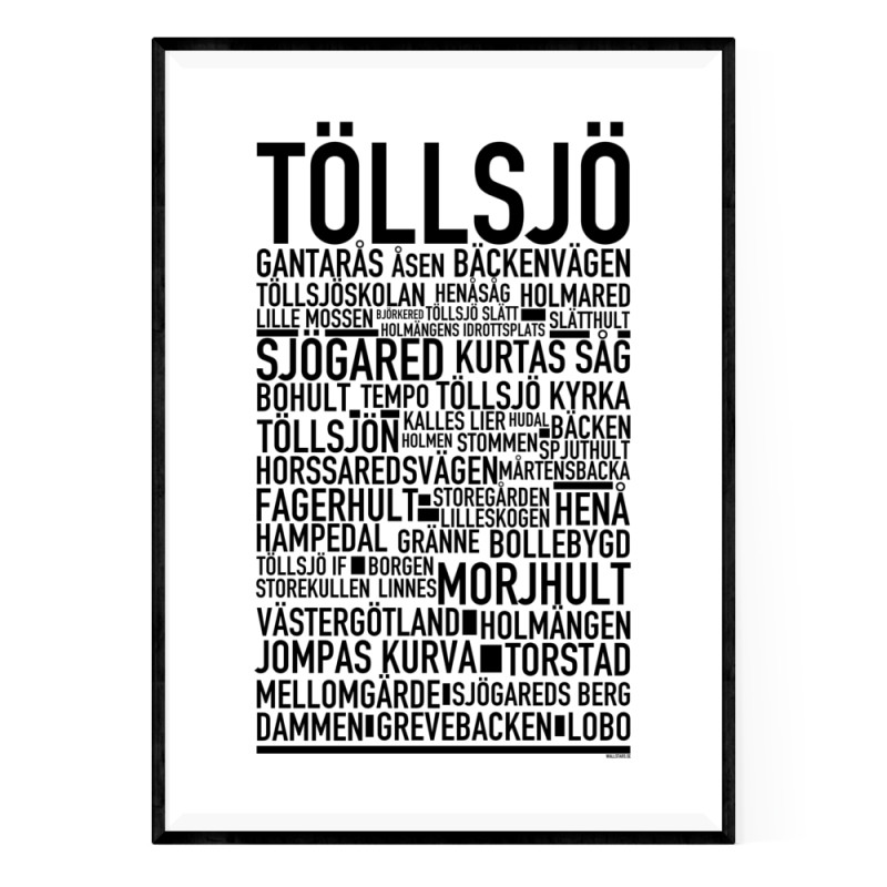 Töllsjö Poster