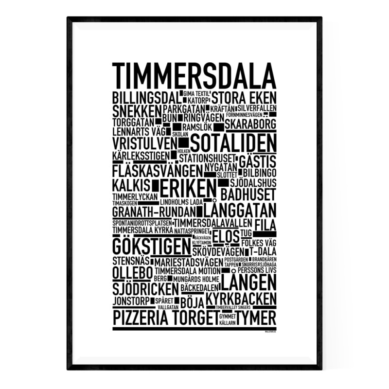 Timmersdala Poster