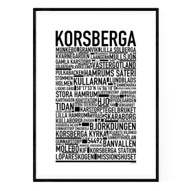 Korsberga Hjo Poster