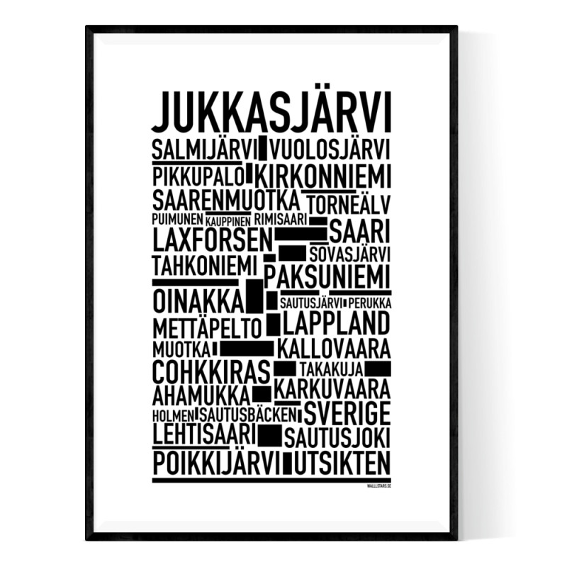 Jukkasjärvi Poster