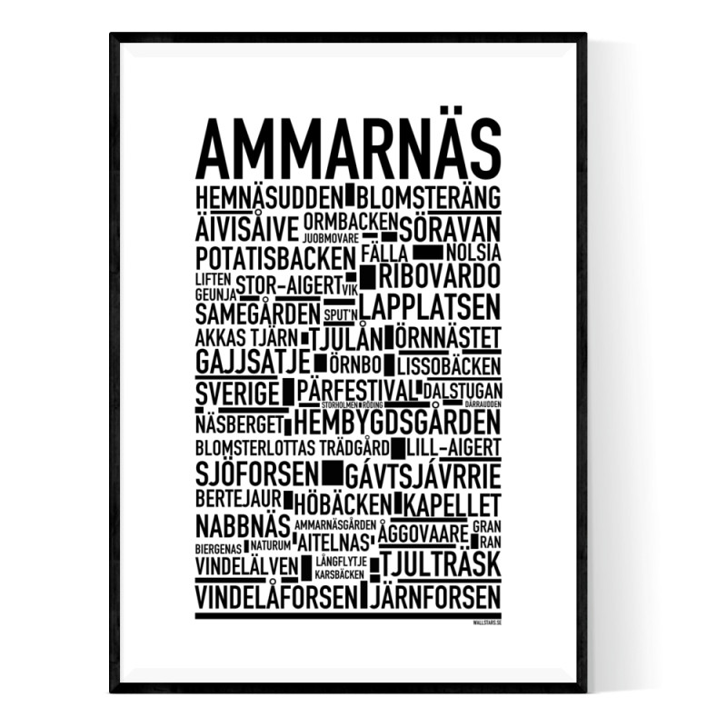 Ammarnäs Poster
