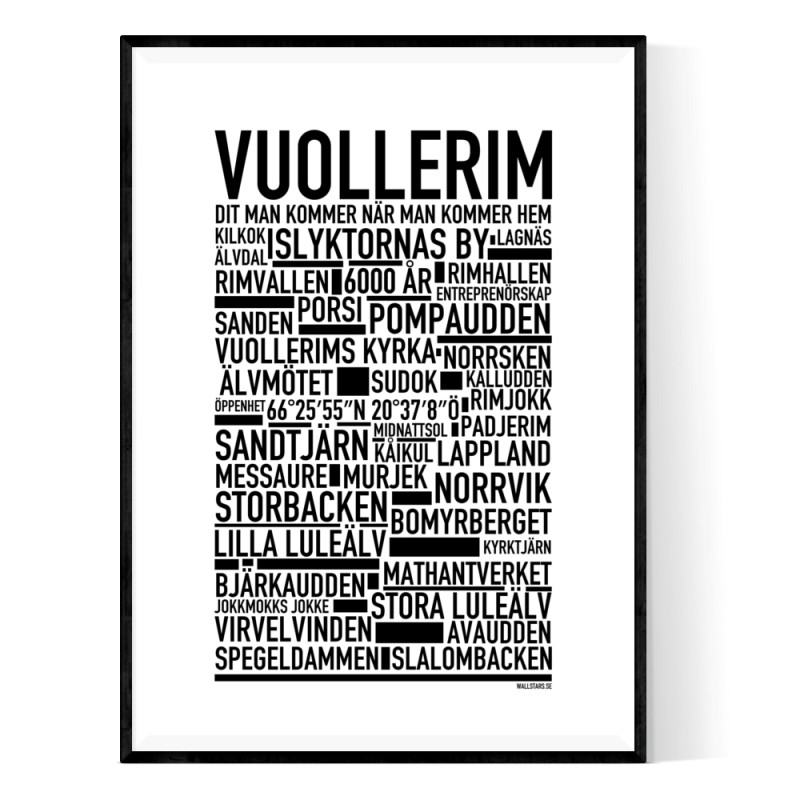 Vuollerim Poster