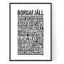 Borgafjäll Poster