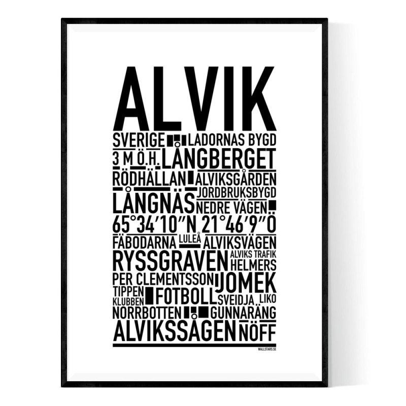 Alvik Poster