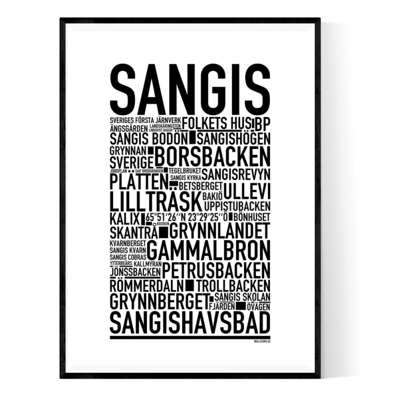 Sangis Poster