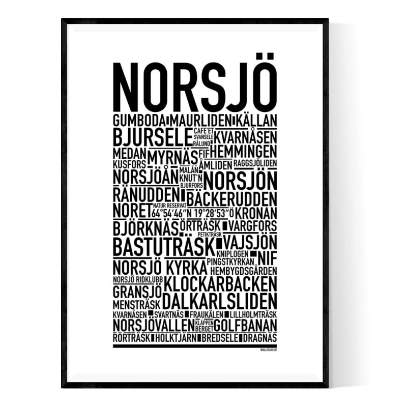 Norsjö 2025 Poster