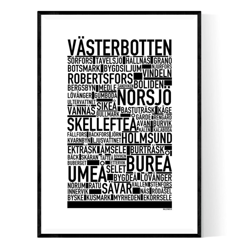 Västerbotten Poster