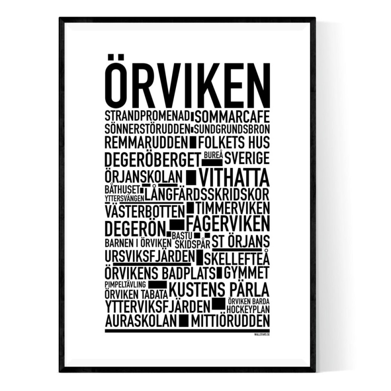 Örviken Poster