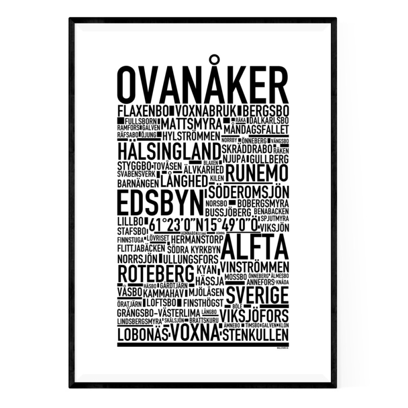 Ovanåker Poster