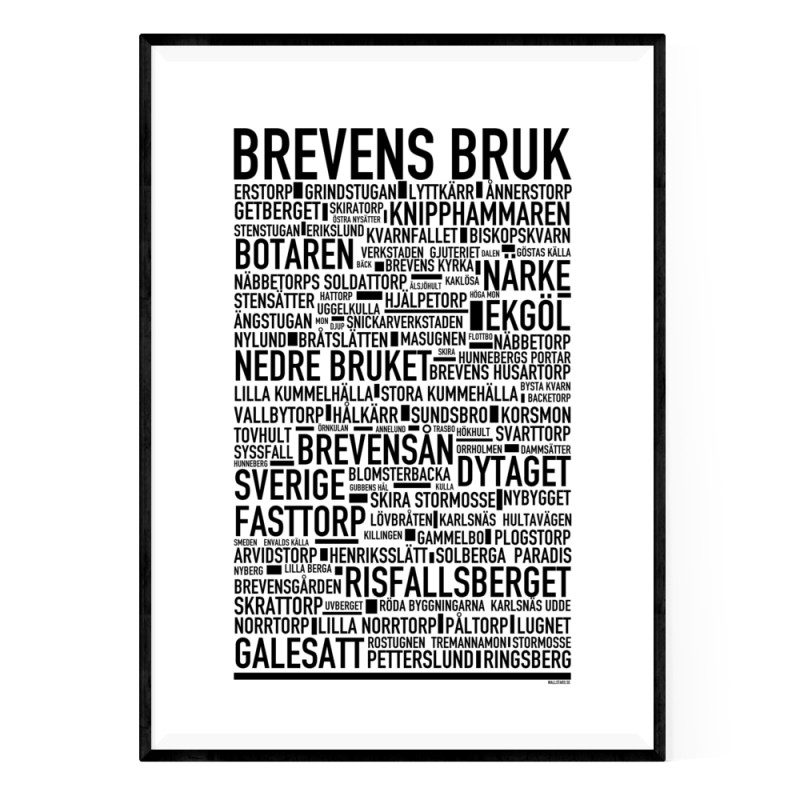Brevens Bruk Poster