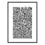Stora Blåsjön Poster