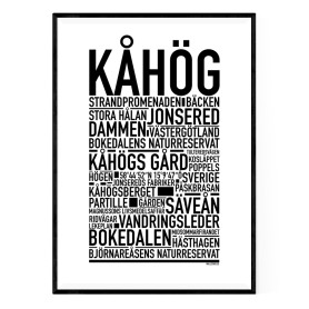 Kåhög Poster