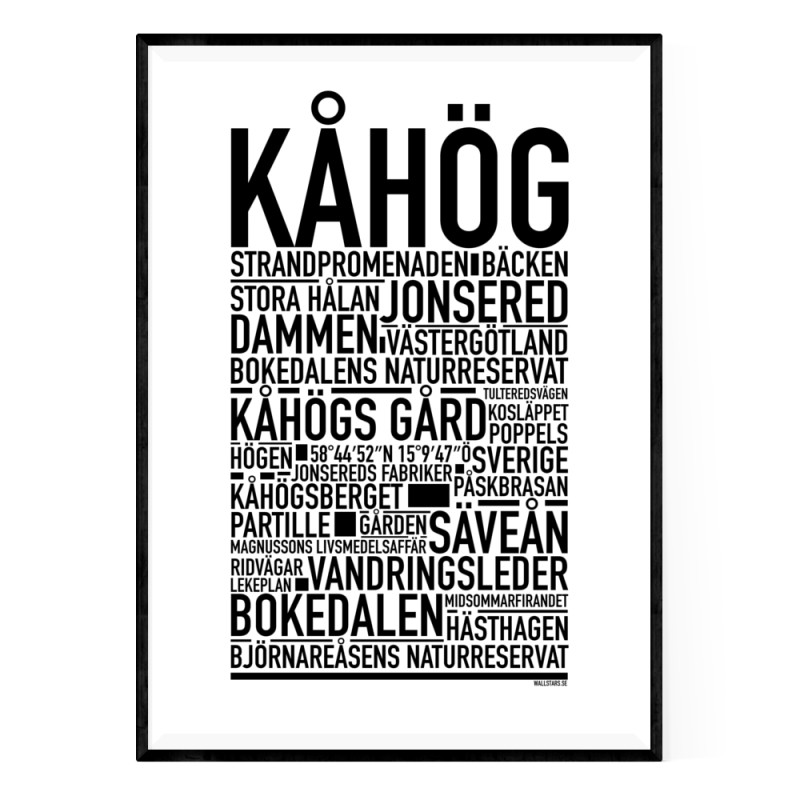 Kåhög Poster