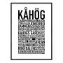 Kåhög Poster
