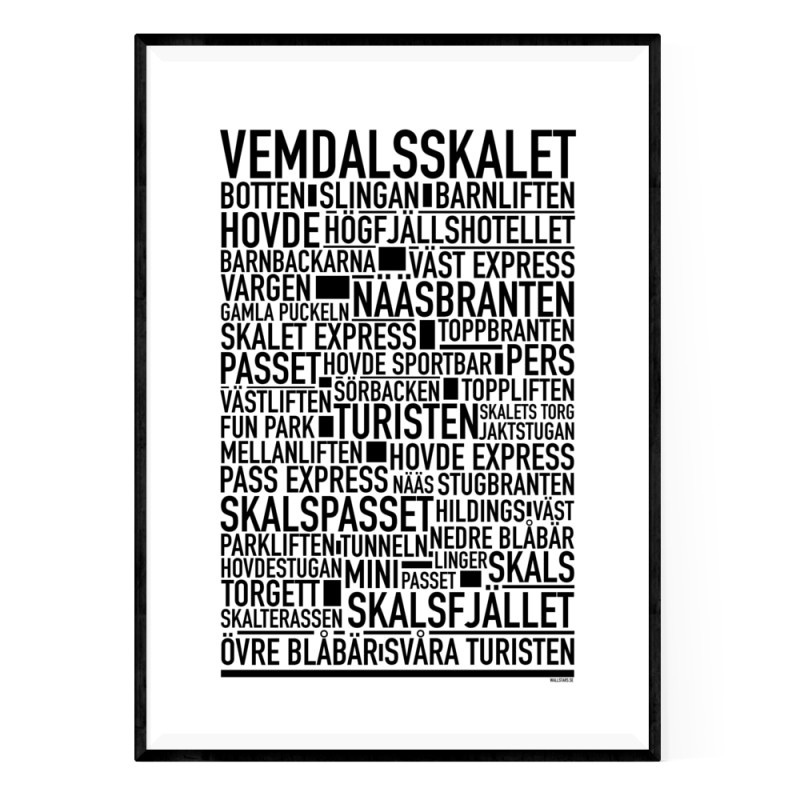 Vemdalsskalet Poster
