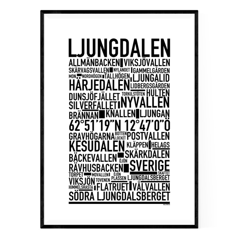 Ljungdalen Poster
