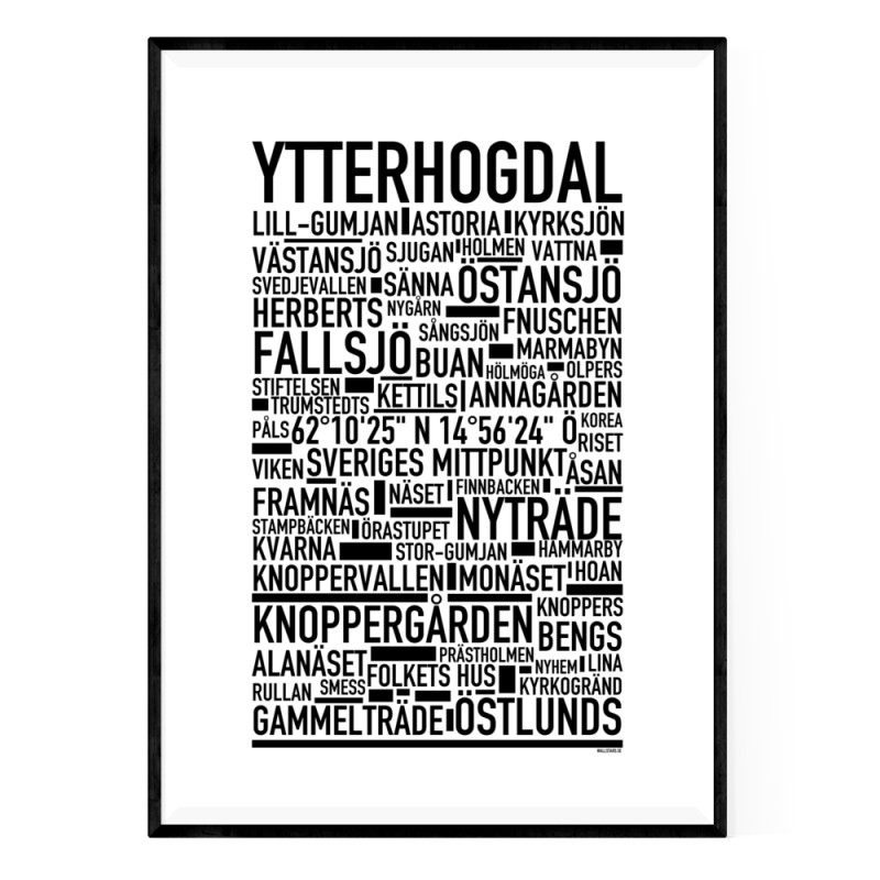 Ytterhogdal Poster
