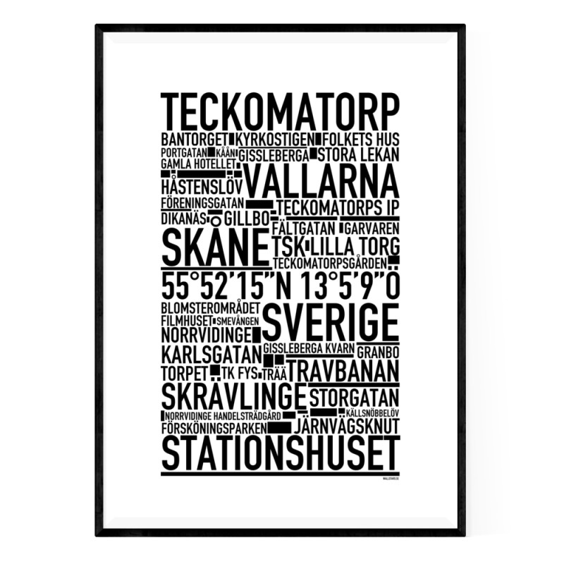 Teckomatorp Poster