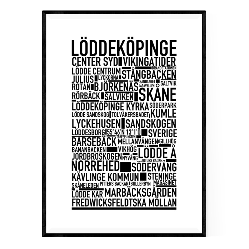 Löddeköpinge Poster