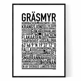 Gräsmyr Poster