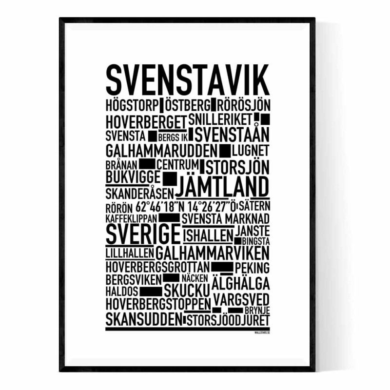 Svenstavik Poster