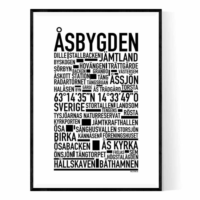 Åsbygden Poster