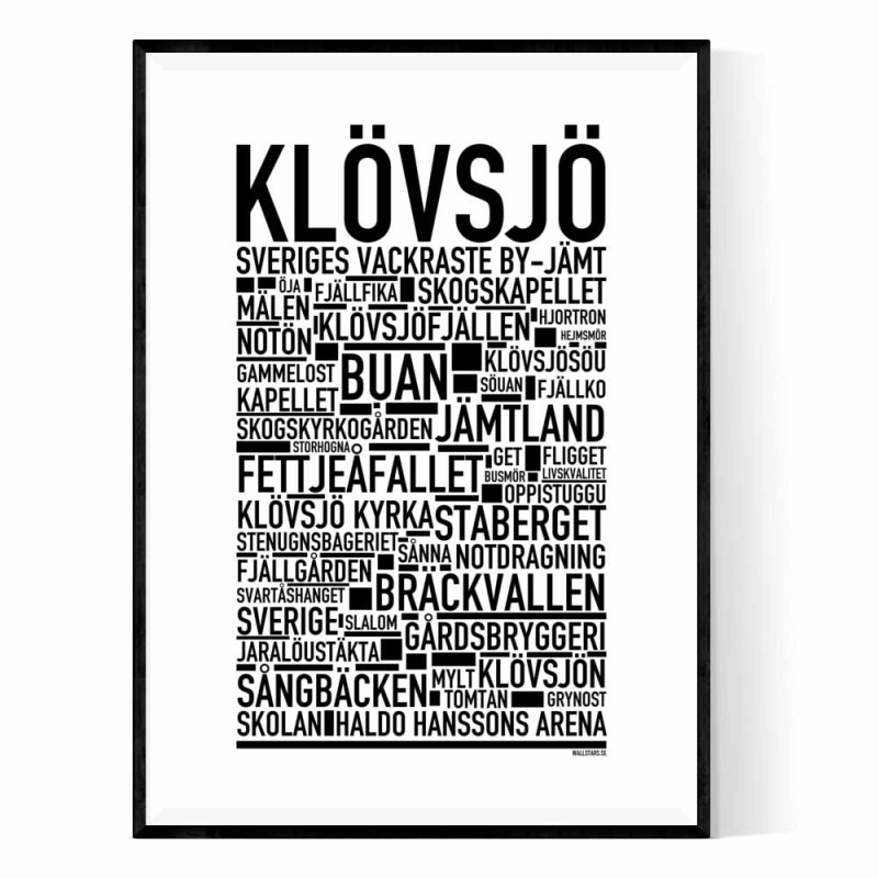 Klövsjö Poster