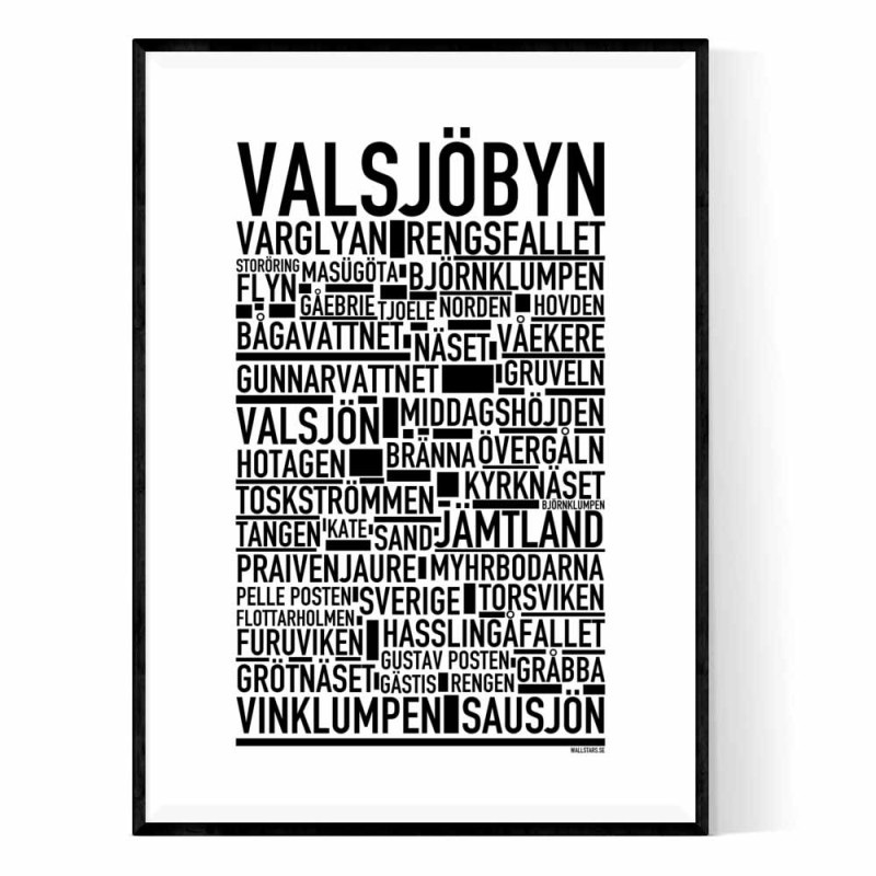Valsjöbyn Poster