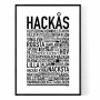 Hackås Poster