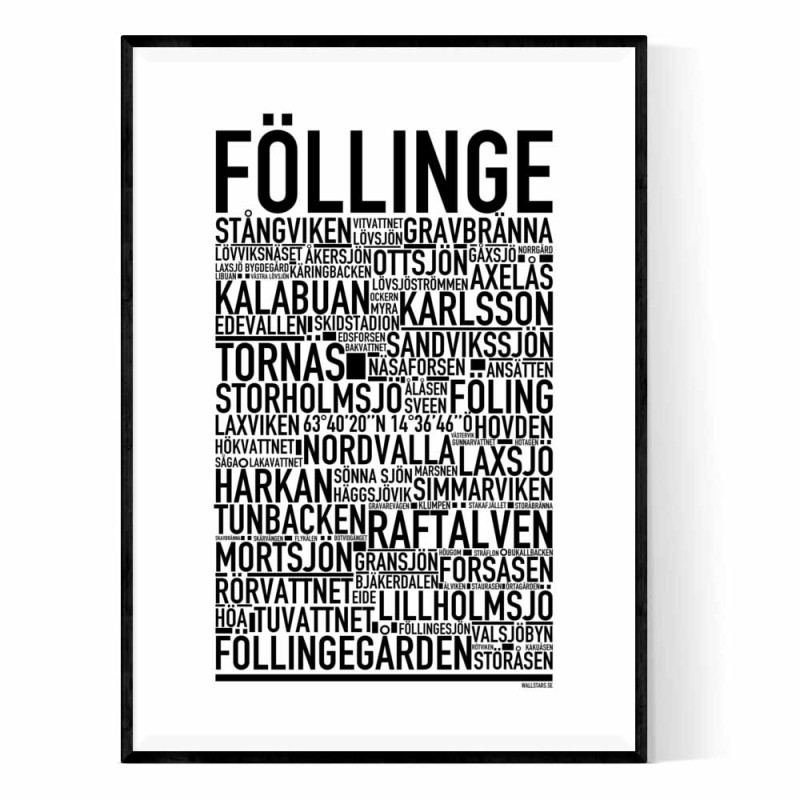 Föllinge Poster