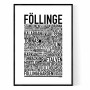 Föllinge Poster
