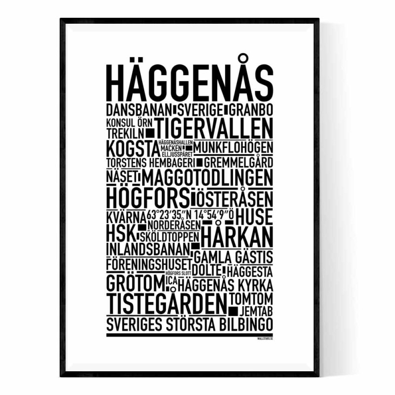 Häggenås Poster