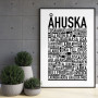 Åhuska Poster